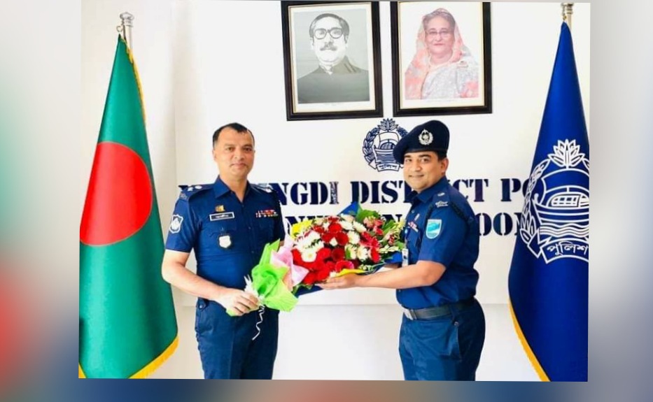 নরসিংদীতে নতুন অতিরিক্ত পুলিশ সুপারের যোগদান