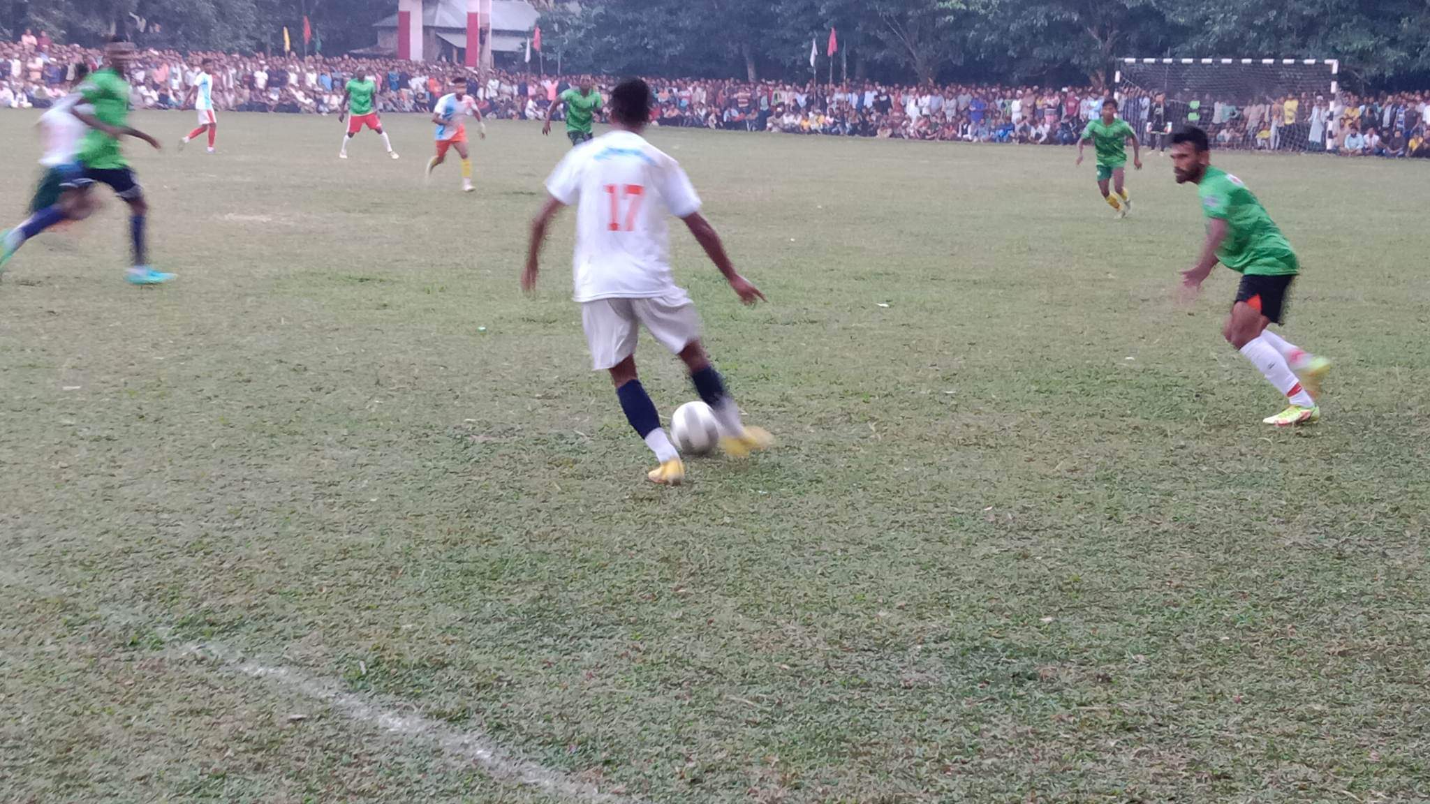 শিবপুরে শাহজাহান সাজু ফুটবল টুর্নামেন্টের ফাইনাল খেলা অনুষ্ঠিত