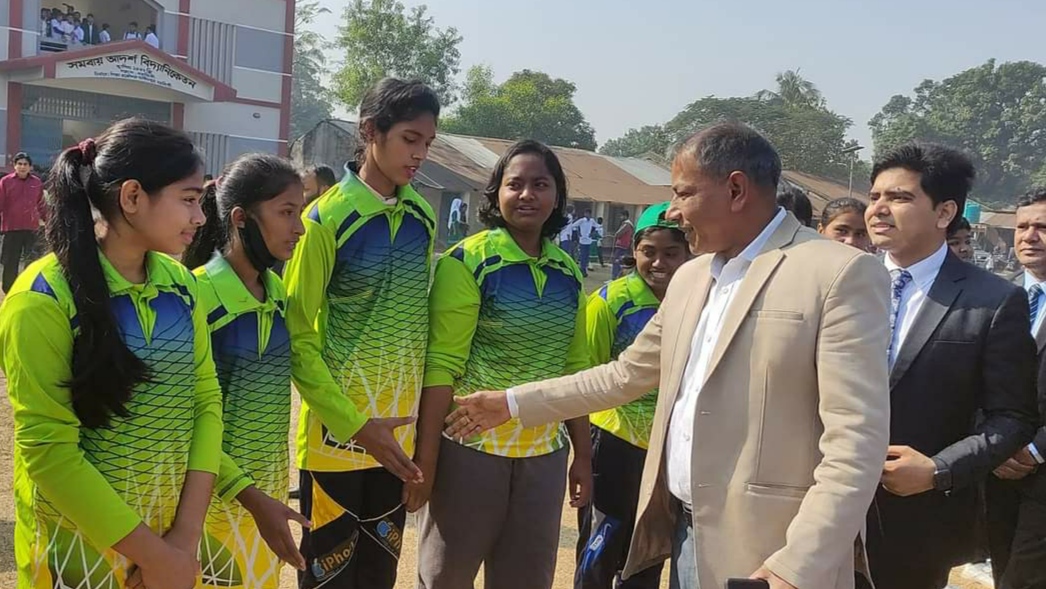 পলাশে শীতকালীন জাতীয় ক্রীড়া প্রতিযোগিতার উদ্বোধন