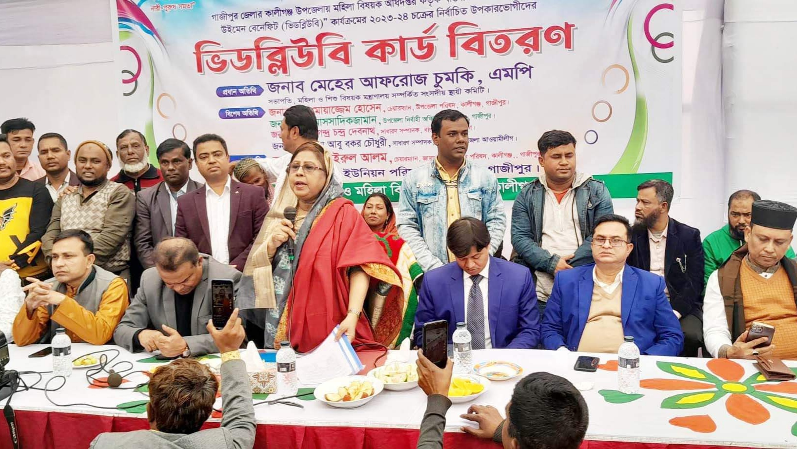কালীগঞ্জে ১৯ কোটি টাকার রাস্তা মেরামত কাজের উদ্বোধন