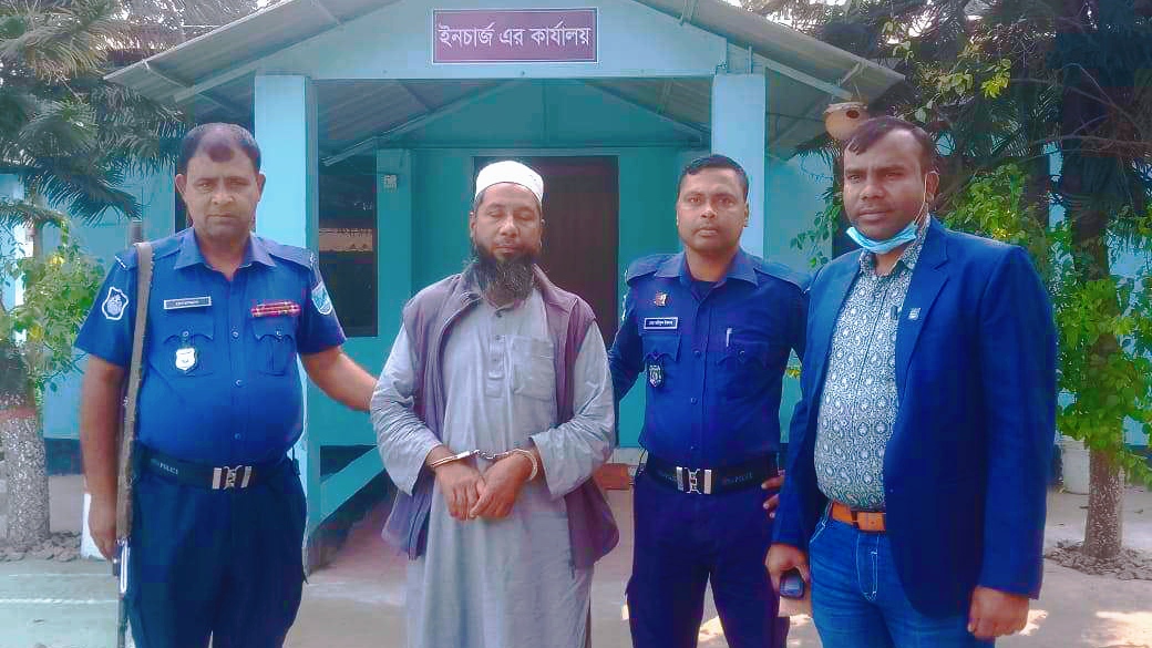 ঘোড়াশালে মাদ্রাসা ছাত্রকে বলাৎকারের চেষ্টার অভিযোগে ব্যবসায়ী আটক