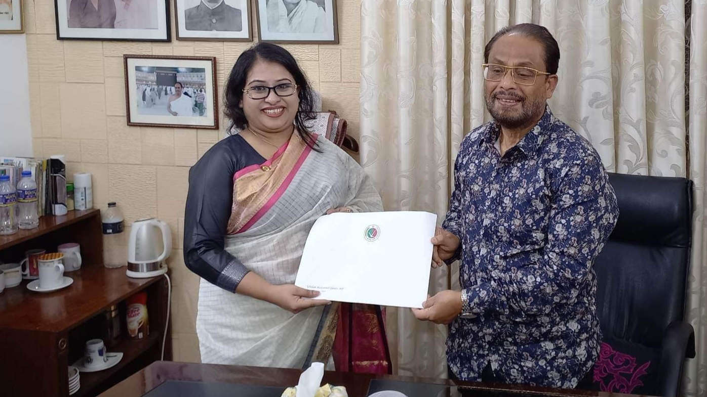 মনোহরদীর নাজমিন হলেন জাতীয় পার্টির কেন্দ্রীয় সদস্য