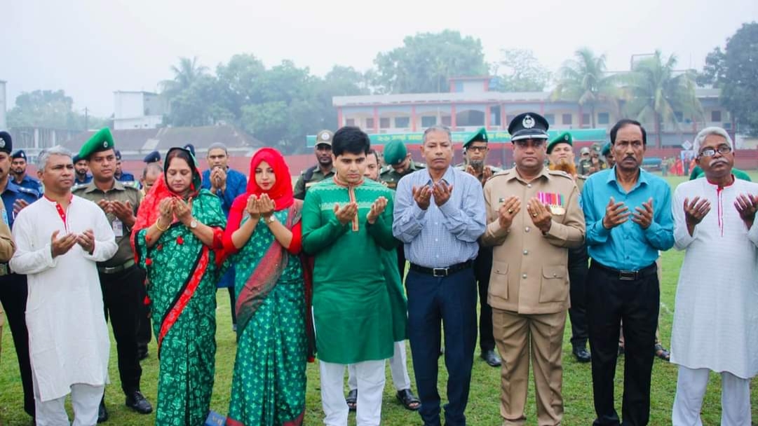 পলাশে মহান স্বাধীনতা দিবস ও জাতীয় দিবস পালন