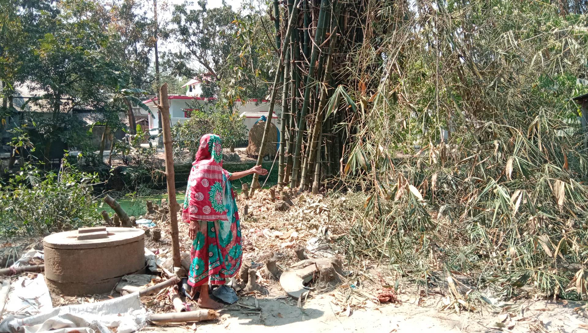 শিবপুরে জোরপূর্বক জমি দখলের চেষ্টা, থানায় অভিযোগ