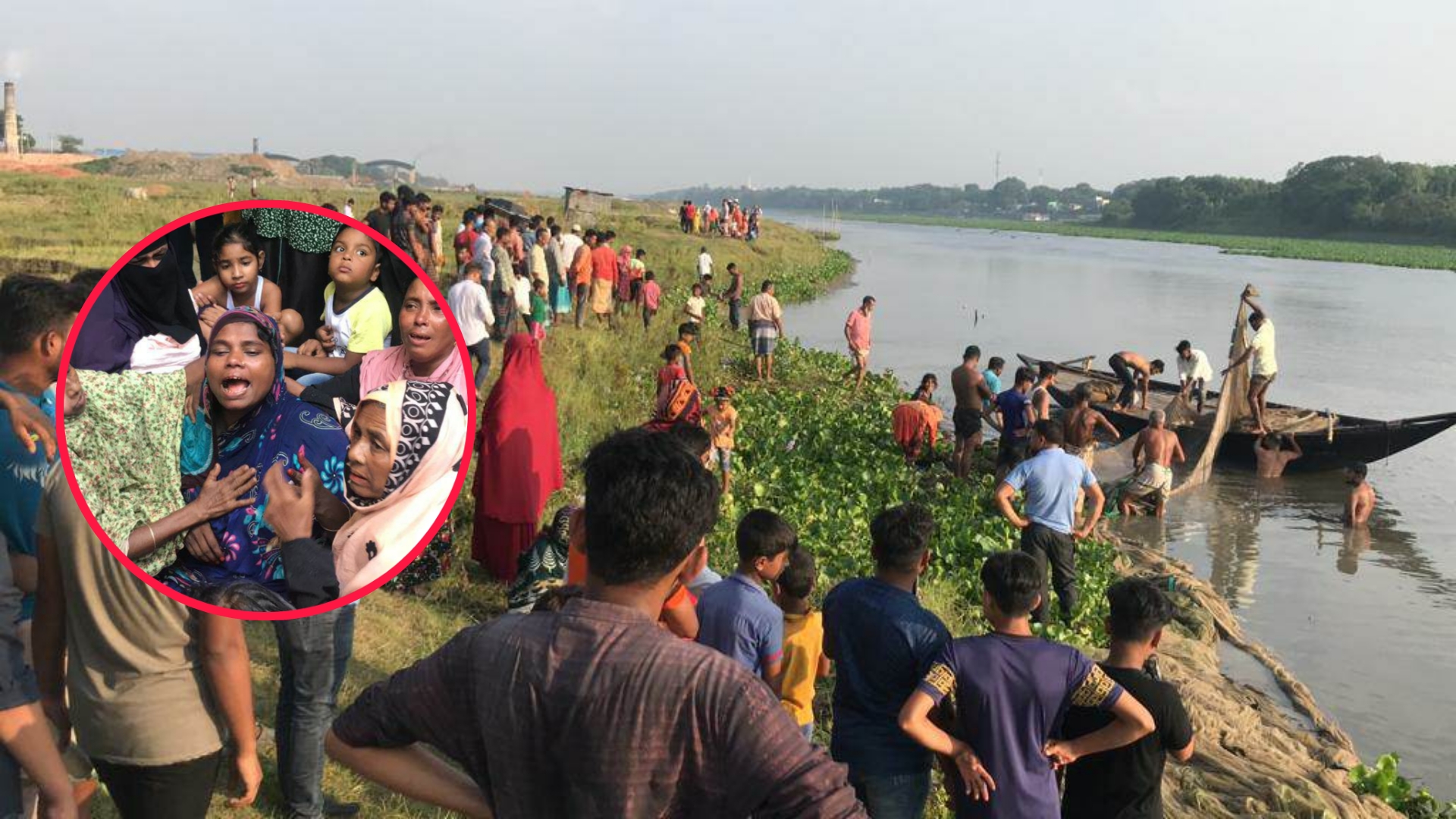 শিবপুরে নদীতে গোসলে নেমে ২ কিশোরী নিখোঁজ