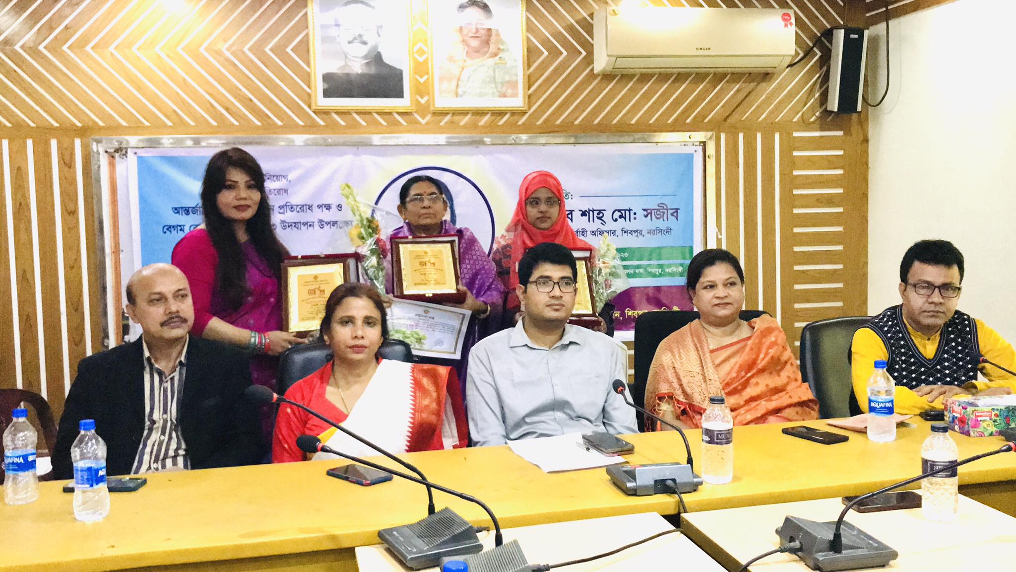 শিবপুরে রোকেয়া দিবসে ৩ জয়িতাকে সম্মাননা প্রদান
