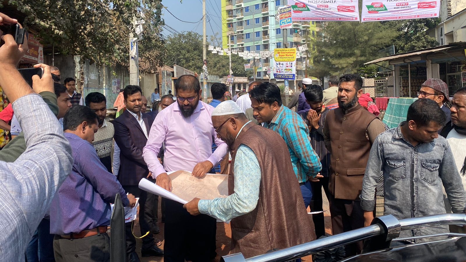 নরসিংদী জেলা পরিষদের সম্পত্তি উদ্ধারে বিশেষ অভিযান