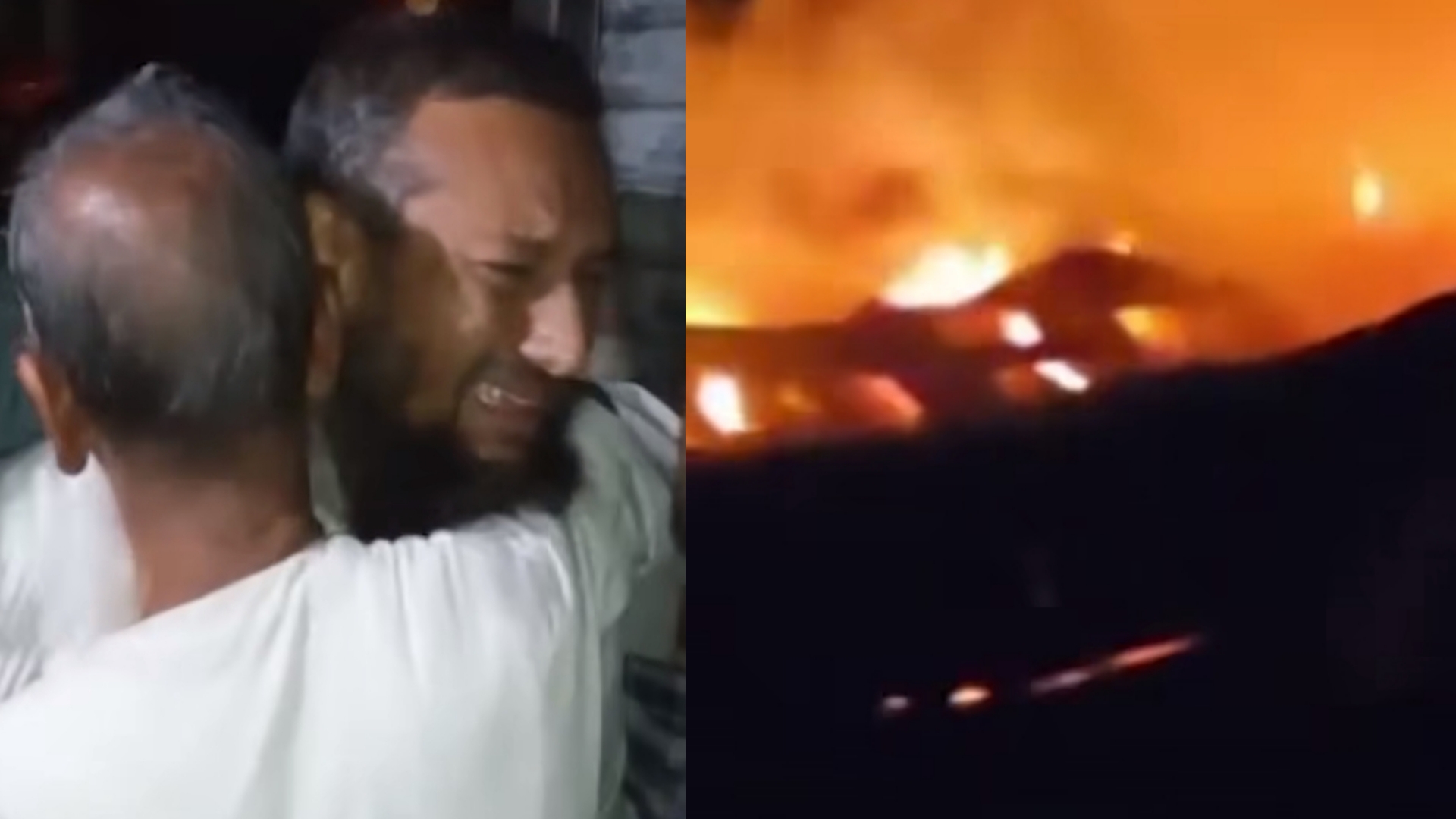 নরসিংদীর বাবুরহাটে অগ্নিকান্ড, ৩০ দোকান পুড়ে ছাই