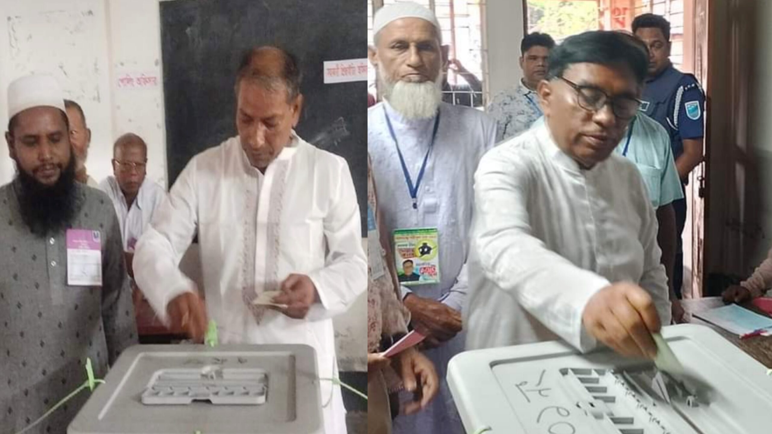 পলাশে উপজেলা পরিষদের ভোটগ্রহণ শুরু হয়েছে
