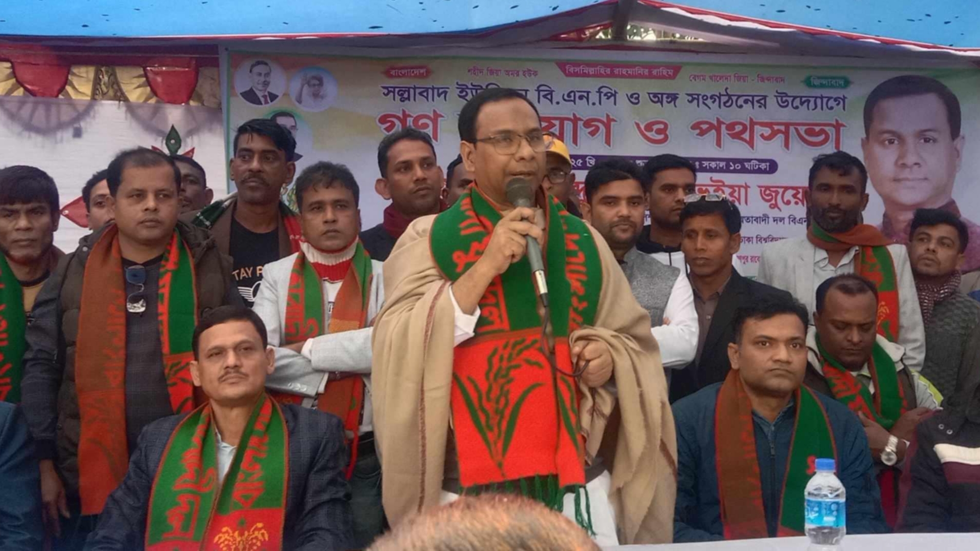 গণহত্যার দায়ে শেখ হাসিনার বিচার করতে হবে: বেলাবতে আব্দুল কাদির ভূঁইয়া জুয়েল