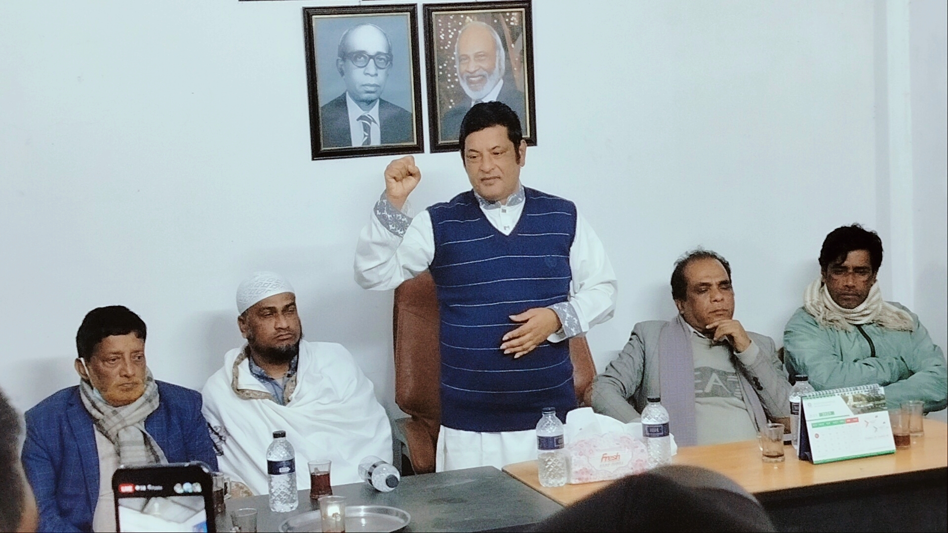 মঈন খান স্যারের নীতি উচ্ছেদ ও ধ্বংস করার পক্ষে নয় : বাহাউদ্দীন ভূইয়া মিল্টন