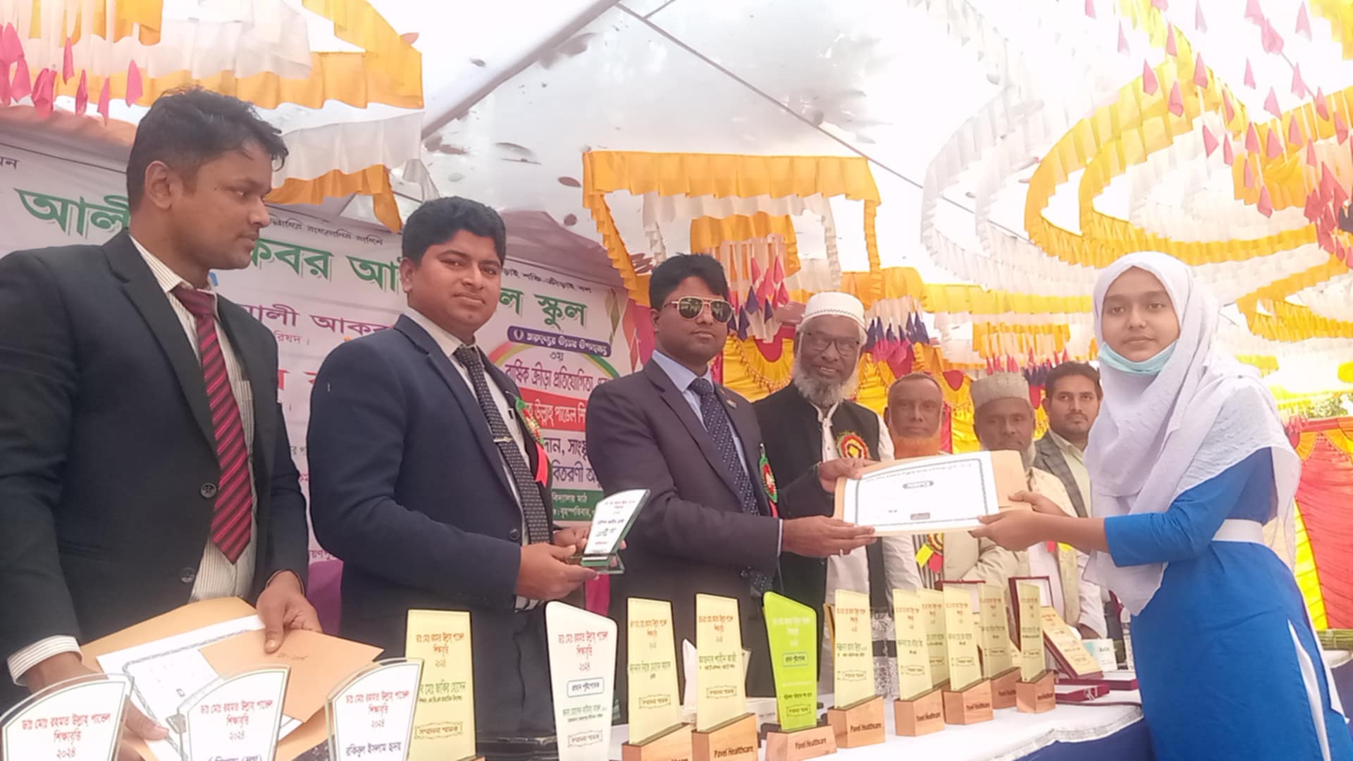 বেলাবতে ডাঃ মোহাম্মদ রহমত উল্লাহ পাভেল শিক্ষা বৃত্তি পরীক্ষার সনদ ও পুরস্কার বিতরণ