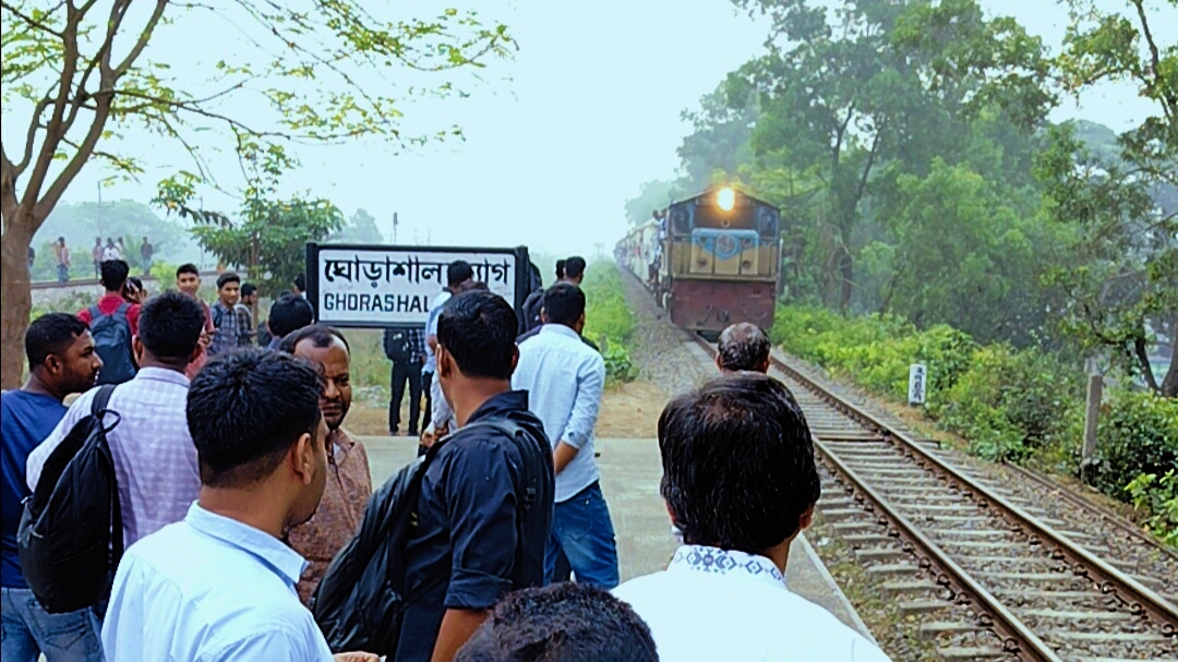 ঘোড়াশালে নরসিংদী কমিউটার ট্রেনের যাত্রাবিরতি ১০ এপ্রিল থেকে
