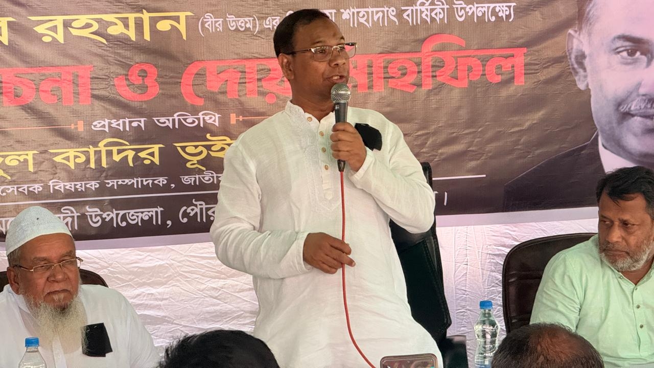 সংস্কারের বাহনায় নির্বাচন নিয়ে তালবাহনা কইরেন না: মনোহরদীতে জুয়েল