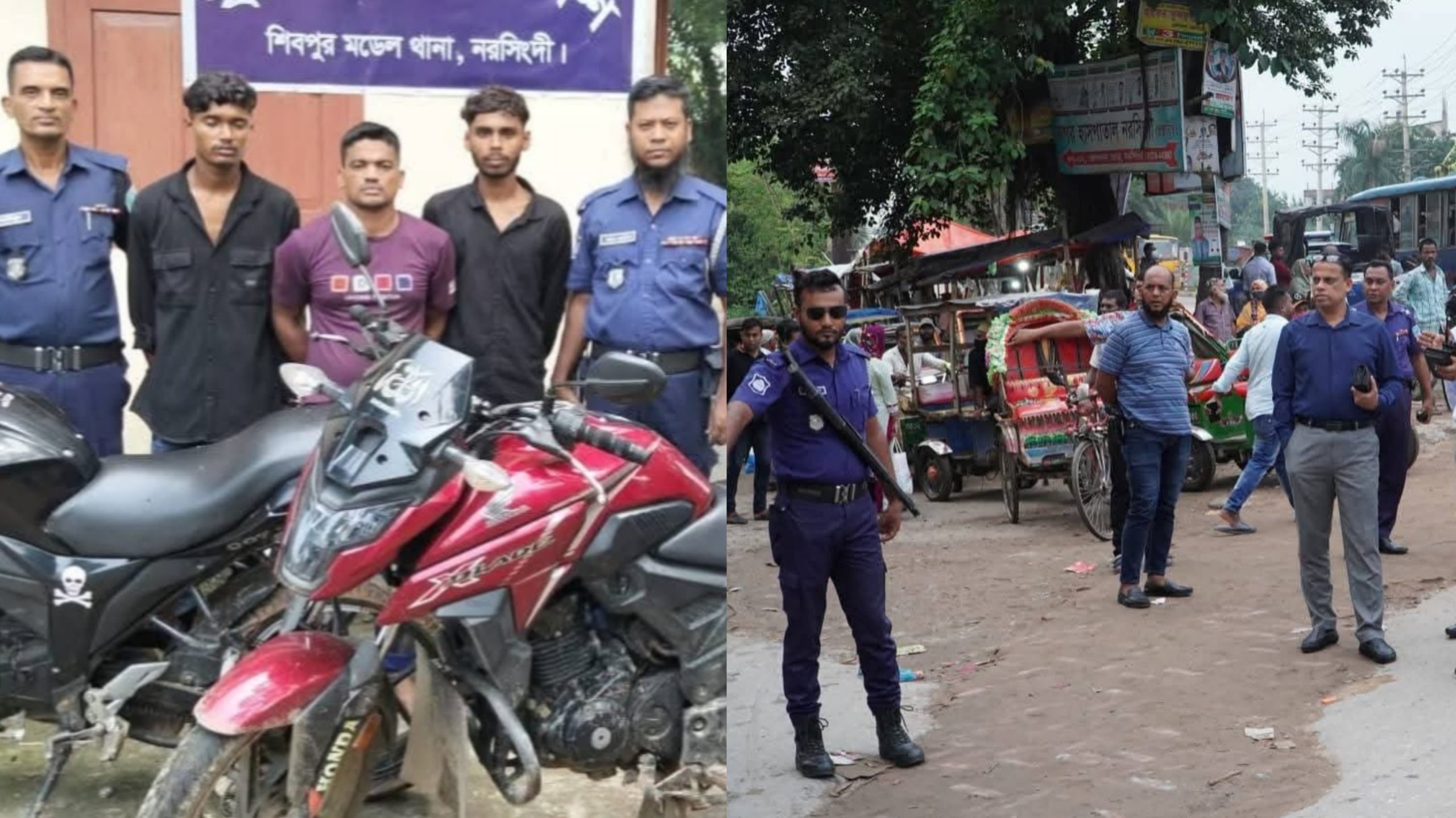 নরসিংদীতে নতুন এসপির নেতৃত্বে এক সপ্তাহে ২০০ শতাধিক অপরাধী গ্রেফতার