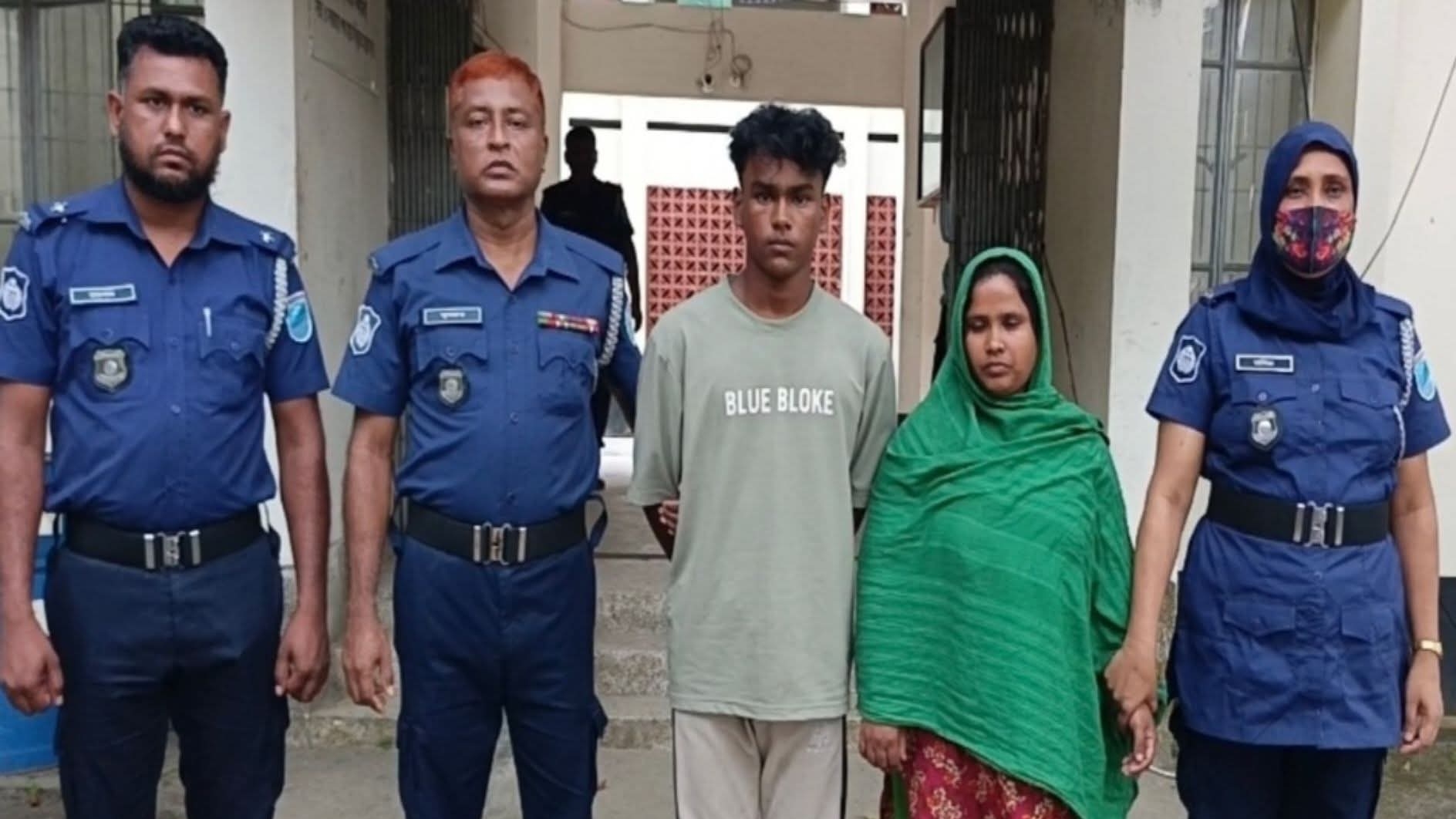 পলাশে সুদের টাকার জেরে যুবককে গলাকেটে হত্যা চেষ্টা, মা-ছেলে গ্রেপ্তার