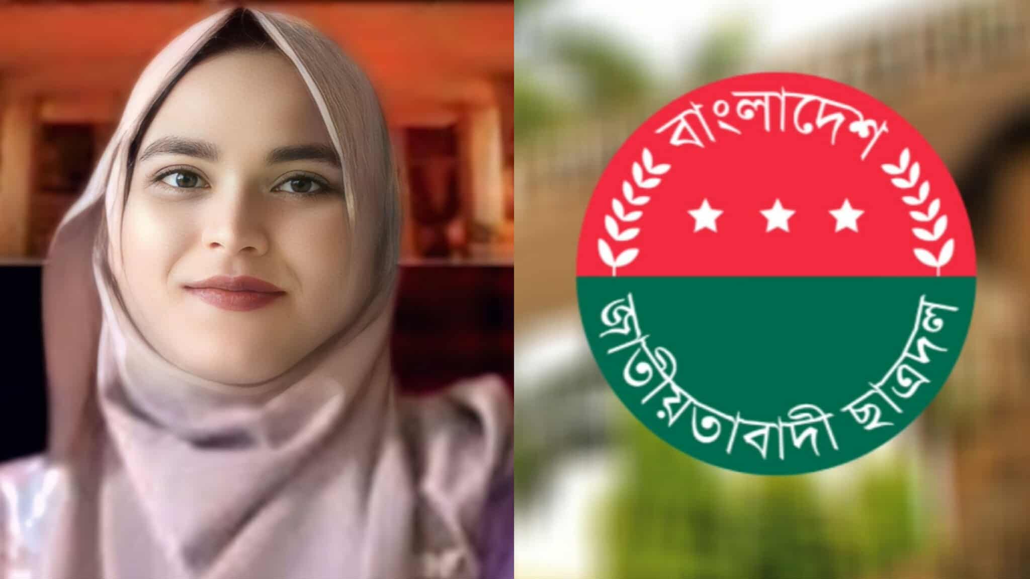 চাকসু নির্বাচনে ছাত্রী কল্যাণ সম্পাদক পদে লড়ছেন পলাশের নুজহাত জাহান