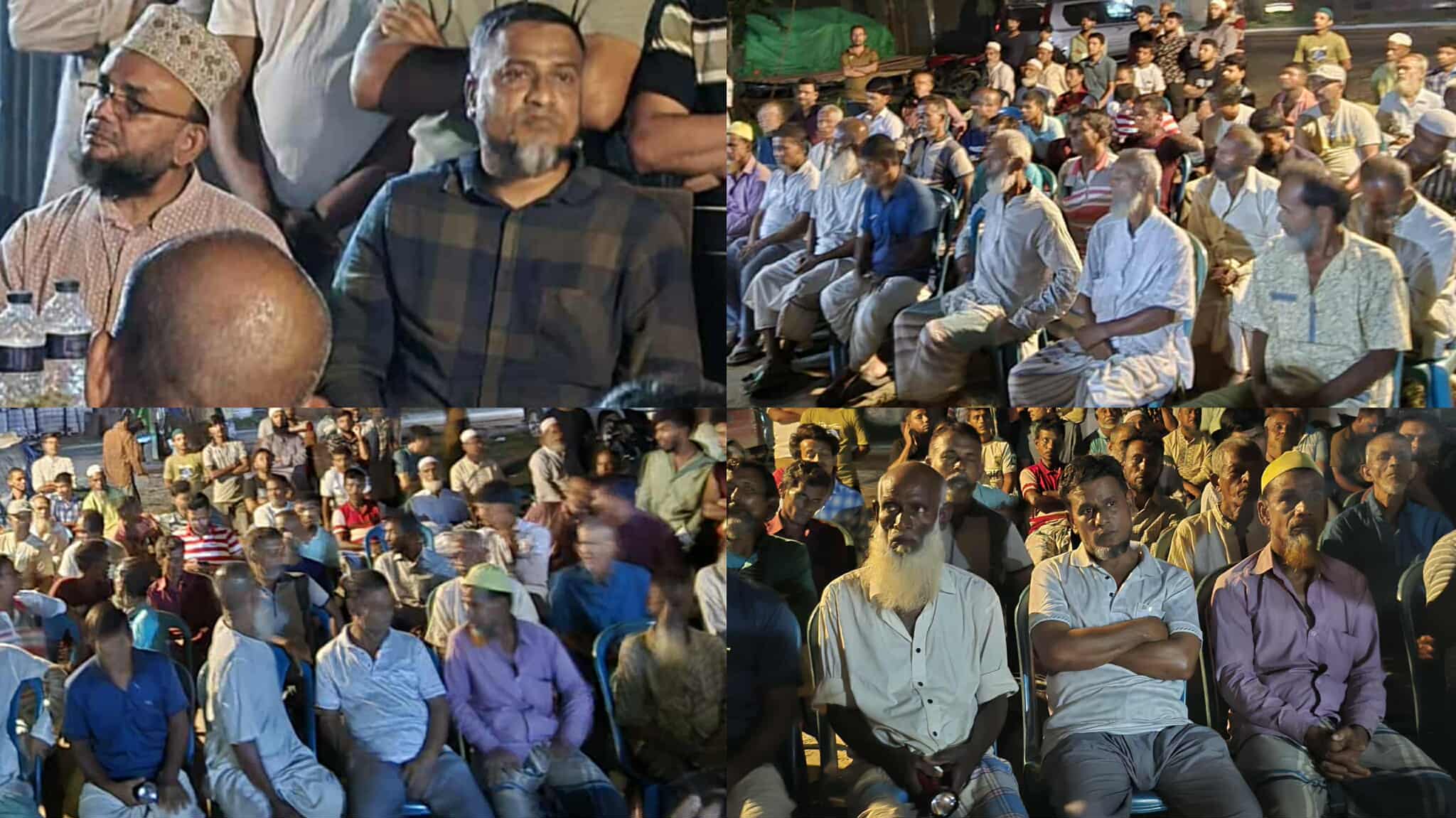 ঘোড়াশালে বিএনপি নেতা মহিউদ্দিন চিশতিয়ার উঠান বৈঠকে মানুষের ঢল
