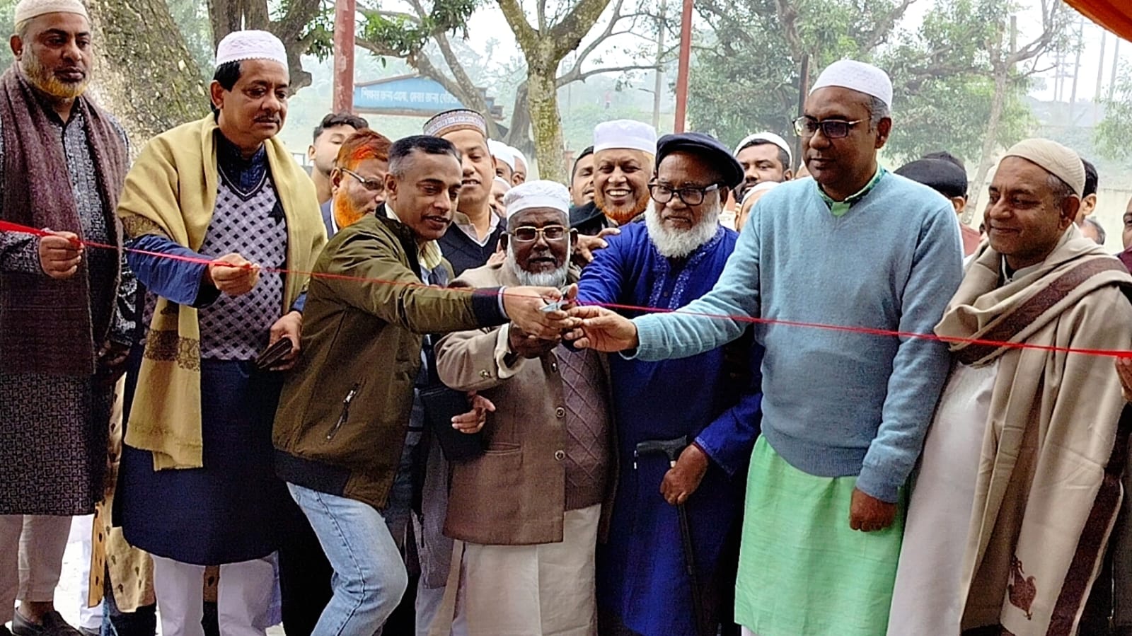 ঘোড়াশালে সাহানারা হাকিম কমিউনিটি সেন্টারের শুভ উদ্বোধন