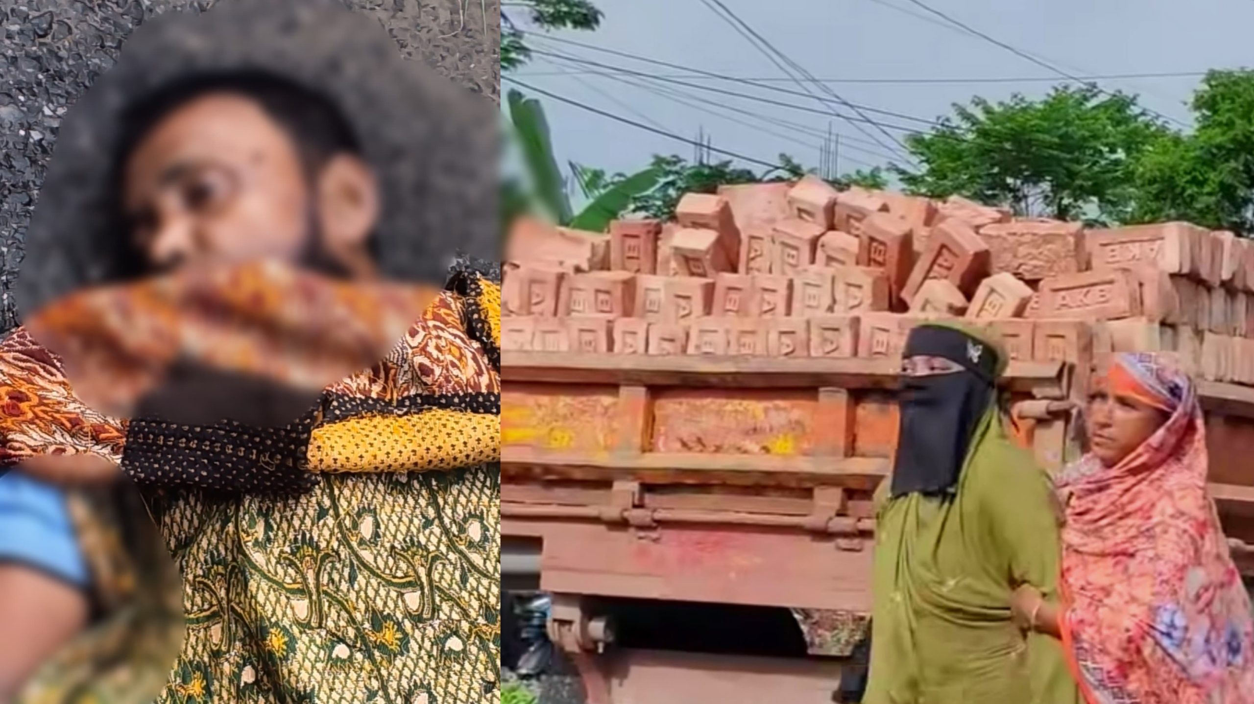 পলাশের ডাংগায় ইটবোঝাই লরির ধাক্কায় শ্রমিক নিহত