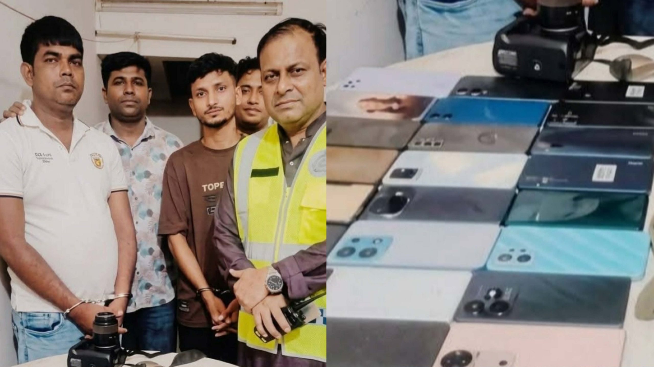বিপুল সংখ্যক চোরাই ফোন সহ শীর্ষ সন্ত্রাসী বক্কর গ্রেপ্তার